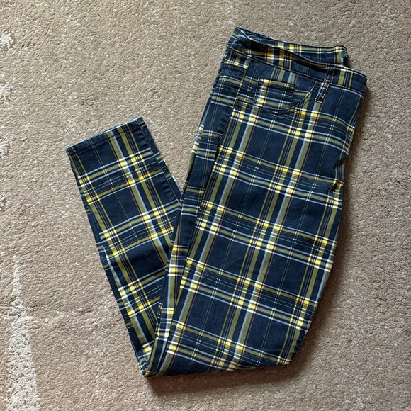 Fun Plaid Skinny Leg Pants by Wild Fable - Picture 3 of 5
